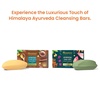 image:imageHimalaya Ayurveda Sandal Glow Cleansing Bar with Chandanadi Ropana Taila Sandalwood Coconut Oil amp Turmeric for Clean and Glowing Skin HerbalInfused Soap 265 oz 75 g 6 Pack