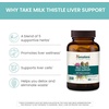 image:imageHimalaya Milk Thistle Liver SupportLiver Detox 350 mg 60 Capsules2 Pack  Supports Liver Function amp Cleansing 350 mg Milk Thistle Supplement with Artichoke Chicory Andrographis amp Dandelion Vegan60 Count Pack of 2