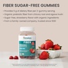 image:imageHimalaya Organic Fiber SugarFree Gummies for Adults PlantBased Prebiotic Fiber for Digestive Health Gut Support and Regularity USDA Organic NonGMO Vegan Strawberry Flavor 60 Gummies