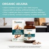 image:imageHimalaya USDA Organic Arjuna Capsules Heart Health 700 mg 60 Caplets  Organic Arjuna Herbal Cardiovascular Supplement For Heart Health Support amp Normal Blood Pressure Vegan NonGMO Gluten Free1