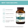 image:imageHimalaya USDA Organic Bacopa Monnieri Supplement 750 mg 30 Caplets  For Mental Alertness Supports Calm Memory amp Cognition Nootropic Herbal Supplement Bacopa Extract Brahmi  NonGMO Vegan60 Count Pack of 2