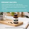 image:imageHimalaya USDA Organic Bacopa Monnieri Supplement 750 mg 30 Caplets  For Mental Alertness Supports Calm Memory amp Cognition Nootropic Herbal Supplement Bacopa Extract Brahmi  NonGMO Vegan60 Count Pack of 2