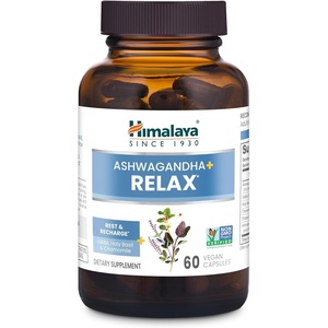 image:imageHimalaya Ashwagandha Focus  Herbal Focus Supplement with B12 Rosemary Green Tea and Bacopa Nootropics for Memory and Clarity  Vegan NonGMO Gluten Free 1690 mg 60 Caplets  Mental Focus Supplement with B12 Rosemary Green Tea amp Bacopa Nootropics for Memory amp Clarity  Vegan NonGMO Gluten FreeAshwagandha Relax