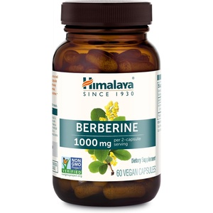image:imageHimalaya Berberine Supplement 1000 mg per Serving 60 Capsules 2 Pack  GLP1 routine compatible Berberine HCL Herbal Supplement for Supporting Normal Metabolism Immune amp Digestive HealthVegan60 Count Pack of 1