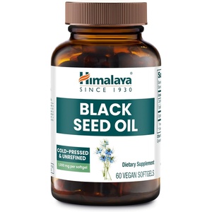 image:imageHimalaya Black Seed Oil Softgels ColdPressed amp Unrefined Black Seed Oil for Wellness NonGMO Vegan GlutenFree No Additives 1000 mg Per Serving 60 Softgels  Black Cumin Seed Oil for Daily Wellness NonGMO Vegan GlutenFree No Additives