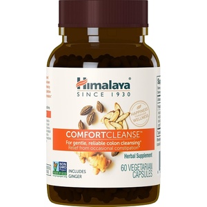 image:imageHimalaya ComfortCleanse for Detox and Gentle Colon Cleanse amp Occasional Constipation Vegetarian 500 mg 60 Capsules 1 Month Supply