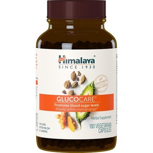 image:imageHimalaya GlucoCare Herbal Blood Sugar Support 180 Capsules  Herbal Glucose Metabolism amp Pancreatic Support with Bitter Melon Gymnema Triphala amp Turmeric  Vegan NonGMO GlutenFree180 Count Pack of 1
