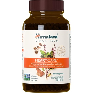 image:imageHimalaya HeartCare Cardiovascular Wellness Supplement 720 mg 120 Capsules  Cholesterol amp Blood Pressure Supplements for Cardiovascular Support and Heart Health  Vegan NonGMO 1 Month Supply240 Count Pack of 1
