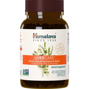 image:imageHimalaya LiverCare Herbal Liver Support Supplement Promoting Waste EliminationLiver Cleanse detox amp repair Liver Detox and Bile ProductionLiver CleanseVeganNonGMOGluten Free375 mg42 Capsules  Promotes Liver Detox Bile Production amp Waste Elimination Herbal Supplement for Liver Cleanse with Chicory and Capers VeganUnflavoured