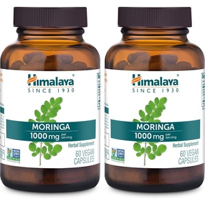 image:imageHimalaya Organic Moringa Capsules Herbal Super Food 1000 mg 2 Pack  Moringa Supplement Herbal Superfood Antioxidants Supporting Wellness Vitality amp Oxidative Stress  Vegan NonGMO60 Count Pack of 2