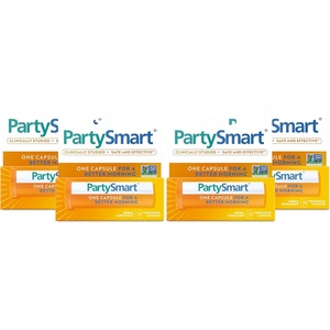 image:imageHimalaya PartySmart Better Morning After Drinking12 Capsule 4 Pack  Alcohol Breakdown Liver Support For a Better Morning After Drinking Clinically Studied  Vegan NonGMO Gluten Free12 Count Pack of 4