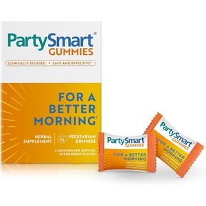 image:imageHimalaya PartySmart Better Morning After Drinking12 Capsule 4 Pack  Alcohol Breakdown Liver Support For a Better Morning After Drinking Clinically Studied  Vegan NonGMO Gluten Free14 Count Pack of 1