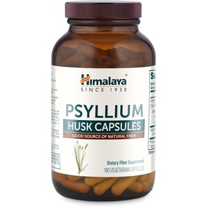 image:imageHimalaya Psyllium Husk Daily Fiber Supplement 180 Capsules 36 Servings  Daily Fiber Supplement Pills for Supporting Digestive Health amp Regularity  Vegan NonGMO Sugar amp Gluten Free180 Count Pack of 1