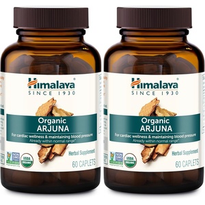 image:imageHimalaya USDA Organic Arjuna Capsules Heart Health 700 mg 60 Caplets  Organic Arjuna Herbal Cardiovascular Supplement For Heart Health Support amp Normal Blood Pressure Vegan NonGMO Gluten Free2