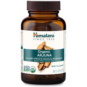 image:imageHimalaya USDA Organic Arjuna Capsules Heart Health 700 mg 60 Caplets  Organic Arjuna Herbal Cardiovascular Supplement For Heart Health Support amp Normal Blood Pressure Vegan NonGMO Gluten Free1