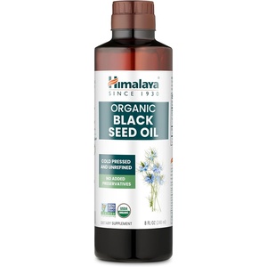image:imageHimalaya USDA Organic Black Seed Oil Cold Pressed amp Unrefined 8 oz  Black Cumin Seed Oil 05 Thymoquinone For Daily Wellness Vegan NONGMONo Additives 23mgtsp