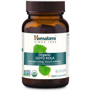 image:imageHimalaya USDA Organic Gotu Kola Capsules 650 mg 90 Caplets 2 Pack  Herbal Nootropic Gotu Kola Supplement with Adaptogens for Energy Focus Memory amp Calming Relaxation  Vegan Gluten Free90 Count Pack of 1