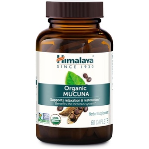 image:imageHimalaya USDA Organic Mucuna Pruriens Supplement 600 mg 60 Caplets  Mucuna Pruriens Extract for Calming Relaxation from Tension amp Promoting Brain Function  Vegan NonGMO Gluten Free60 Count Pack of 1