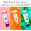 image:imageHimalaya Botanique Kids Toothpaste Cool Mint and Bubble Gum Variety Pack FluorideFree Gentle No Artificial Colors SLS Free Gluten Free 4 Oz Pack of 2
