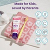 image:imageHimalaya Botanique Kids Toothpaste with Xylitol Bubble Gum Flavor  Gentle Fluoride Free Toothpaste  Vegan Gluten Free SLS Free No Artificial Flavors or Colors 4 oz  Fluoride Free Kids ToothpasteGently fights plaque Toddler Toothpaste  Vegan SLS Free No Artificial Colors or FlavorsBubblegum