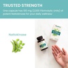 image:imageHimalaya NSKSD Nattokinase Dietary Supplement for Healthy Circulation Vegan Gluten Free Natto Extract 100 mg 60 Capsules  Dietary Supplement for Healthy Circulation With Clinically Studied Natto Extract  Vegan Gluten Free
