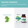 image:imageHimalaya Organic Bacopa Monnieri Nootropic amp Ginkgo Biloba Variety Pack Supports Calm Memory Cognition USDA Certified Organic NonGMO 750 mg 60 Count Pack of 2