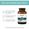 image:imageHimalaya Organic Milk Thistle with SilymarinLiver Detox360 mg60 Capsules  Liver Function Support amp Detox Supplement Plant Based Liver Cleanse  1 Month Supply