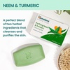 image:imageHimalaya Purifying Neem amp Turmeric Cleansing Bar Soap Neem Soap Bars for Face and Body Turmeric Soap BarFace Soap BarFace Wash BarBath SoapsBody Soap BarsNatural SoapSoft and Clean Skin12Pack