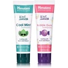 image:imageHimalaya Botanique Kids Toothpaste Cool Mint and Bubble Gum Variety Pack FluorideFree Gentle No Artificial Colors SLS Free Gluten Free 4 Oz Pack of 2
