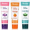 image:imageHimalaya Botanique Kids Toothpaste with Xylitol Bubble Gum Flavor  Gentle Fluoride Free Toothpaste  Vegan Gluten Free SLS Free No Artificial Flavors or Colors 4 oz  Fluoride Free Kids ToothpasteGently fights plaque Toddler Toothpaste  Vegan SLS Free No Artificial Colors or FlavorsVariety