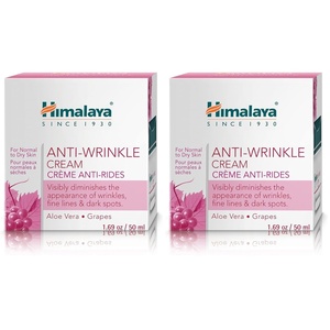 image:imageHimalaya AntiWrinkle Cream for Reducing the Look of Wrinkles Fine Lines and Dark Spots Moisturizes amp Repairs 169 oz169 Fl Oz Pack of 2