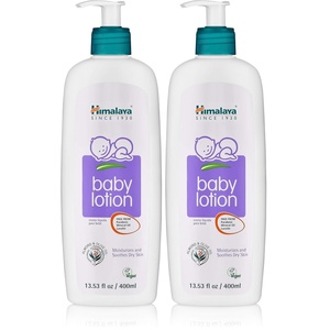 image:imageHimalaya Baby Lotion with Olive Oil and Almond Oil Free from Parabens Mineral Oil amp Lanolin Dermatologist Tested 676 oz 200 ml1353 Fl Oz Pack of 2