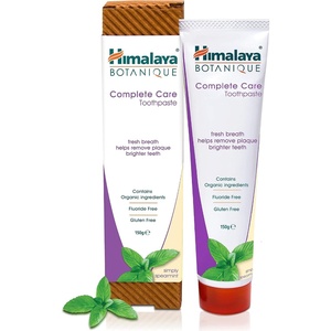 image:imageHimalaya Botanique Complete Care Toothpaste Cinnamon Flavor 529 oz  Fluoride Free Toothpaste with Xylitol amp Neem Fights Plaque Freshens BreathSLS FreeNo Artificial Flavors or ColorsSpearmint