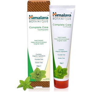 image:imageHimalaya Botanique Complete Care Toothpaste Cinnamon Flavor 529 oz  Fluoride Free Toothpaste with Xylitol amp Neem Fights Plaque Freshens BreathSLS FreeNo Artificial Flavors or ColorsPeppermint