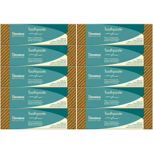 image:imageHimalaya Botanique Neem amp Pomegranate Toothpaste Herbal Mint 529 oz  Fluoride Free Toothpaste Fights Plaque amp Freshens Breath  Vegan Gluten Free No SLS No Artificial Flavors or ColorsMint