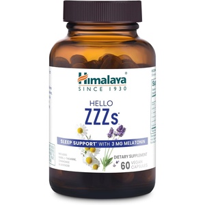 image:imageHimalaya Hello ZZZs 60 Day Supply  Herbal Sleep Supplement with Melatonin GABA LTheanine Lavender Chamomile and Lemon Balm  Vegan NonGMO Gluten Free 60 Capsules  Herbal Relaxation Support with Melatonin GABA LTheanine Lavender Chamomile amp Lemon Balm  Vegan NonGMO Gluten Free